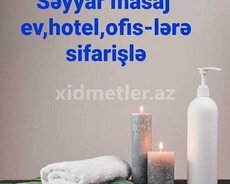 Səyyar masaj yalniz bəylər üçün