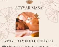 səyyar Masaj xidməti